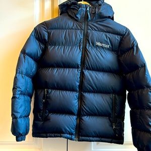 Marmot kids guide down jacket 700 fill EXTREMELY warm size Large 10-12